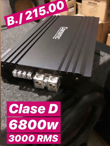 Amplificador clase D Damns 6800w