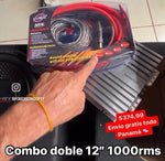 Combo Doble de 12” de 1000 RMS