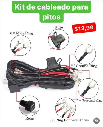 Kit de Cableado para Pito