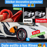 Protector de Rines. Rollo 8 metros