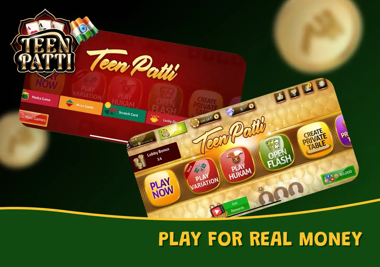 Real money casino game for Indian online players